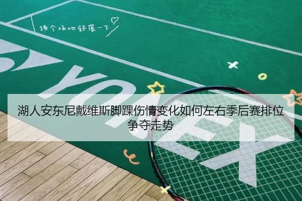 湖人安东尼戴维斯脚踝伤情变化如何左右季后赛排位争夺走势